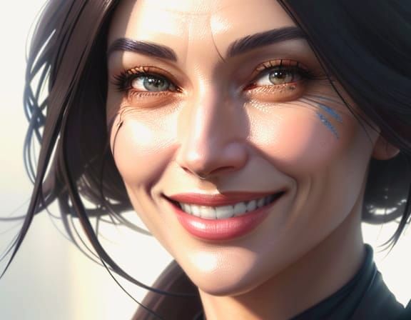 AI Generated Image of a Smile