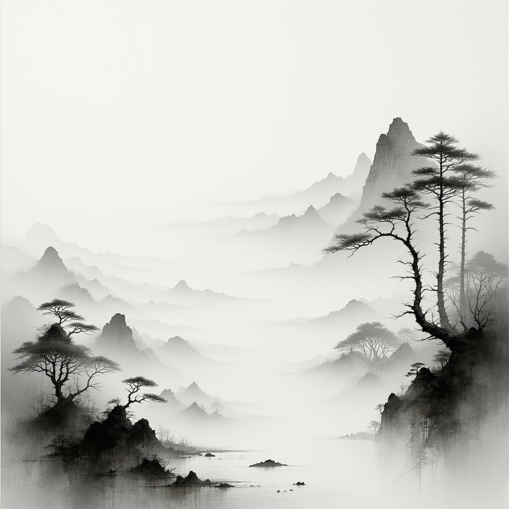 Essence of wabi-sabi, inviting contemplation and embracing t...