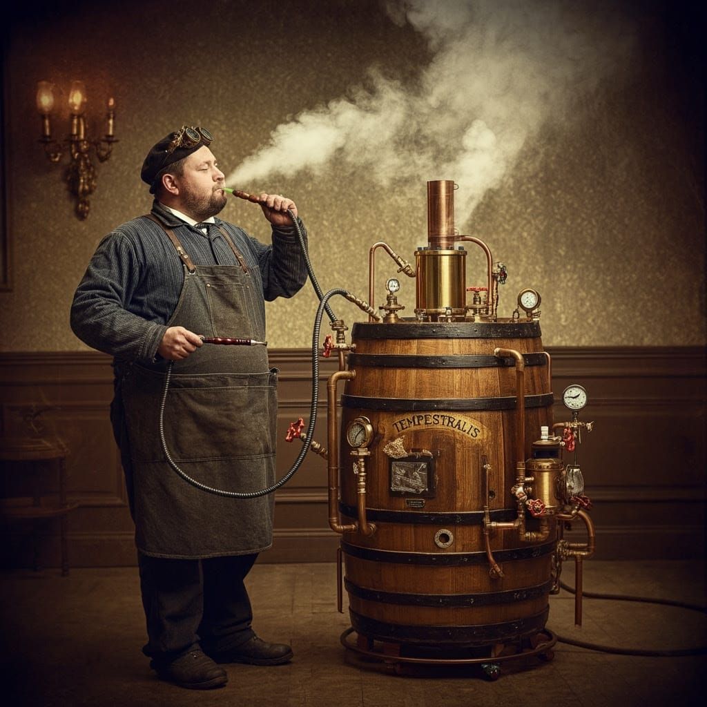 The "Tempestralis", a restored Victorian "Working Man's" hoo...
