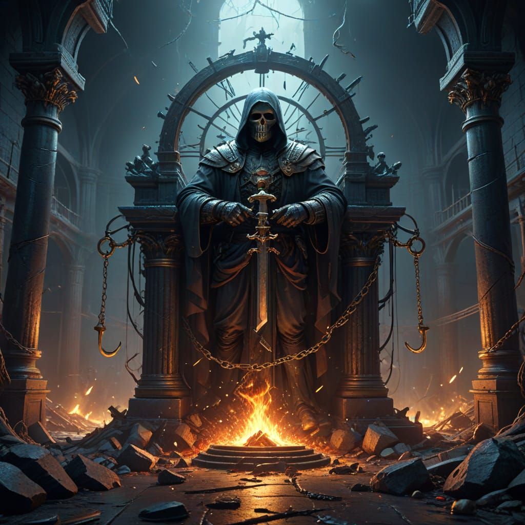 World Day Against Death Penalty: Detailed Fantasy Art