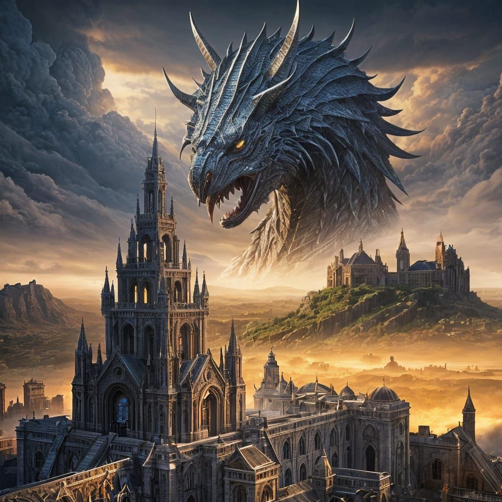 Epic Mosaic of Sodom and Gomorrah's Destruction