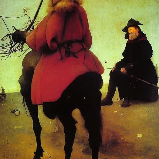 Surreal Transformation: Felt Boots of Power