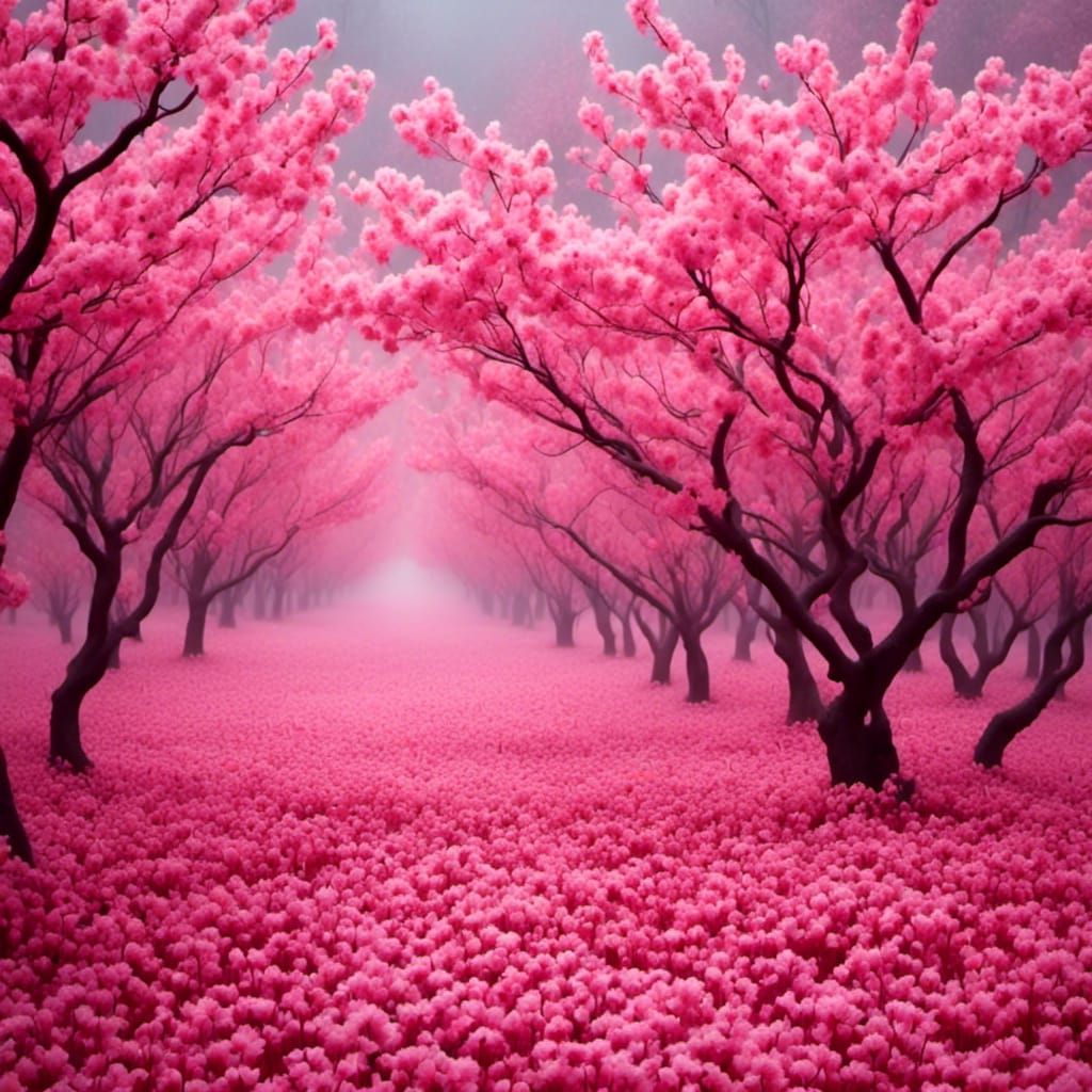 Dreamy Fantasy Landscape Enhanced by LoRA