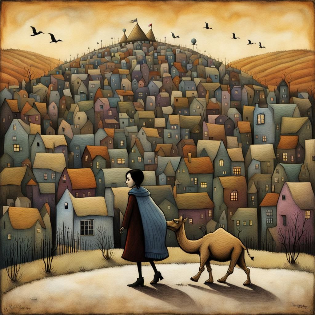 Wednesday's Camel: A Gothic Town Parade