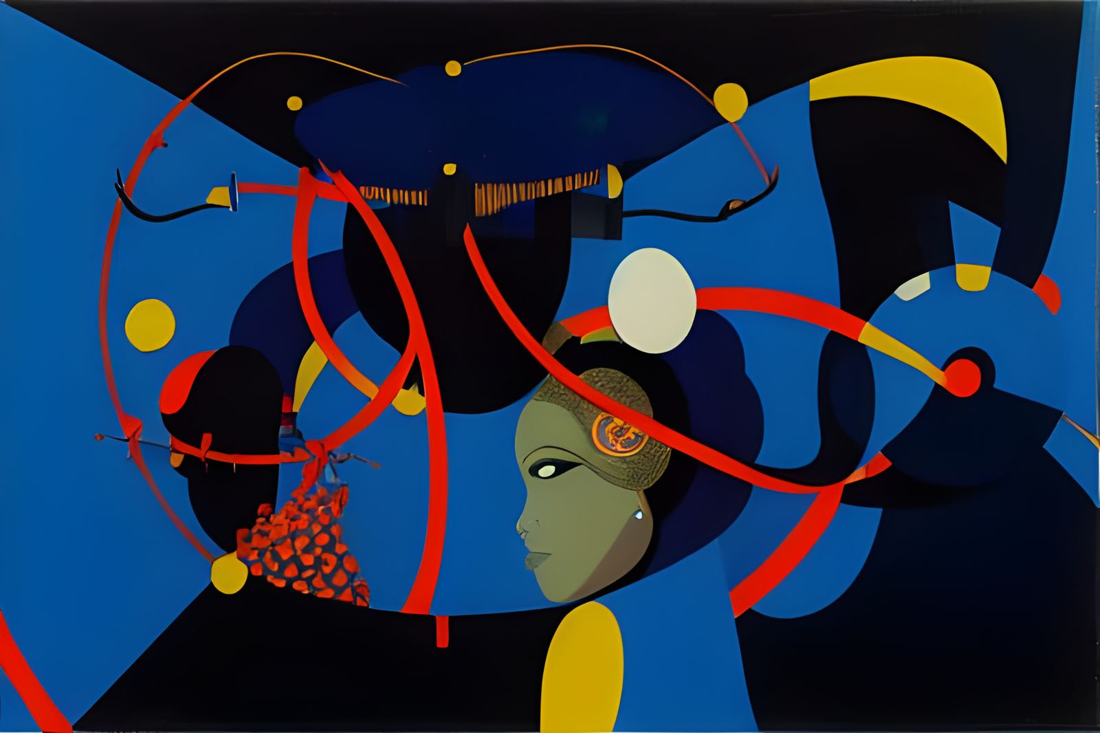 Afrofuturist Jazz Meets Ancient Egypt in Dieselpunk Style