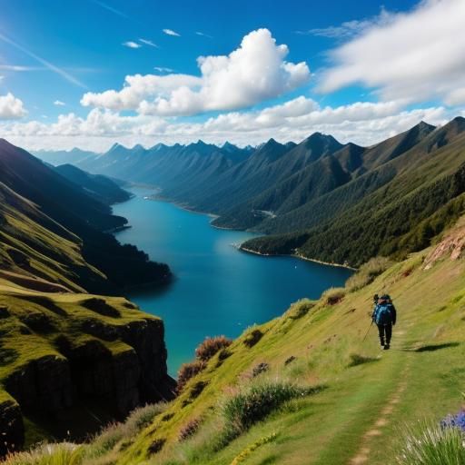 Whimsical Cartoon Cat Generated by AI