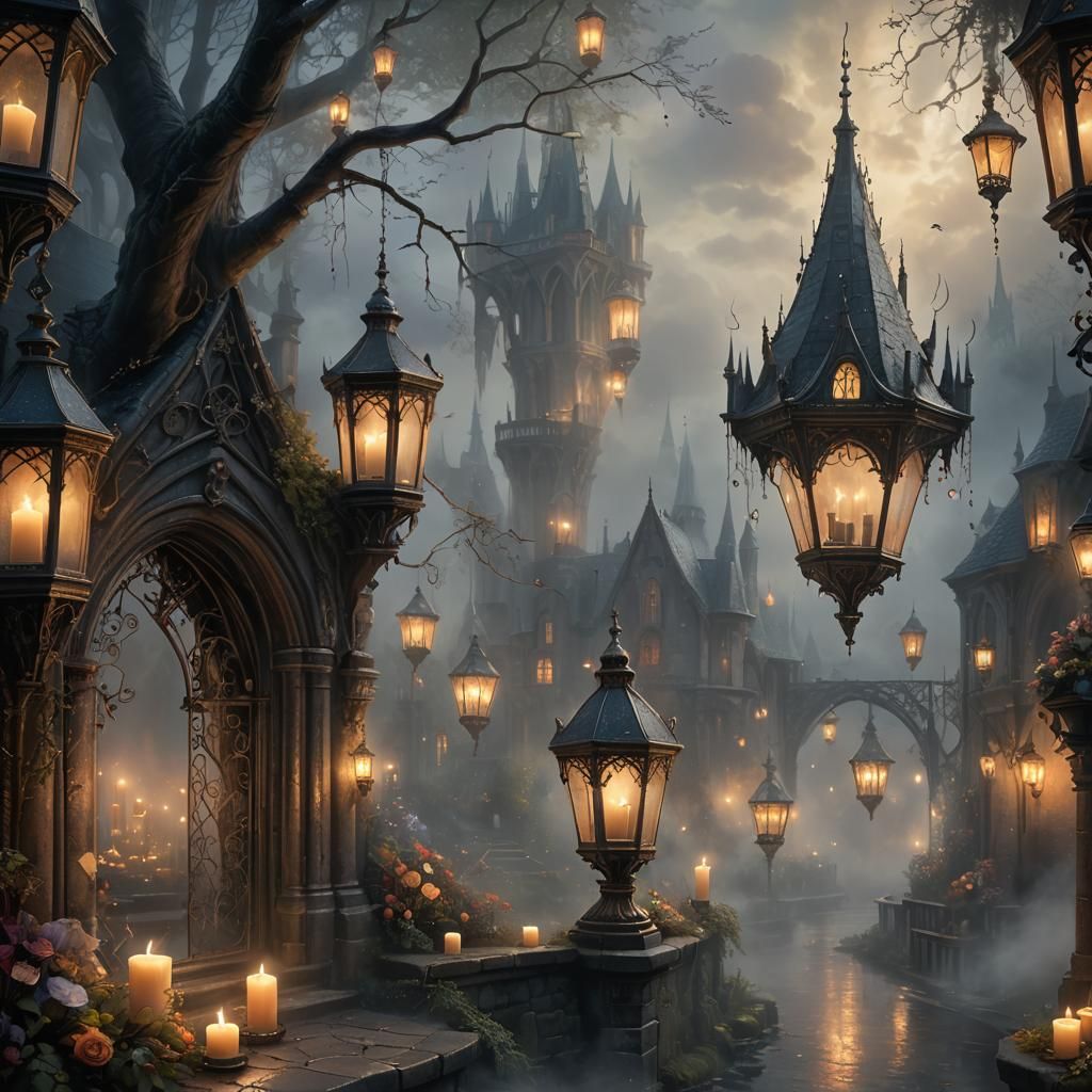 Ethereal Gothic Sign for Jewelry Shop