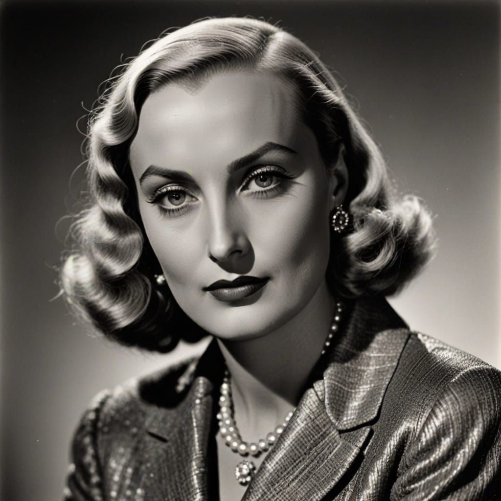 Classic Portrait of Carole Lombard