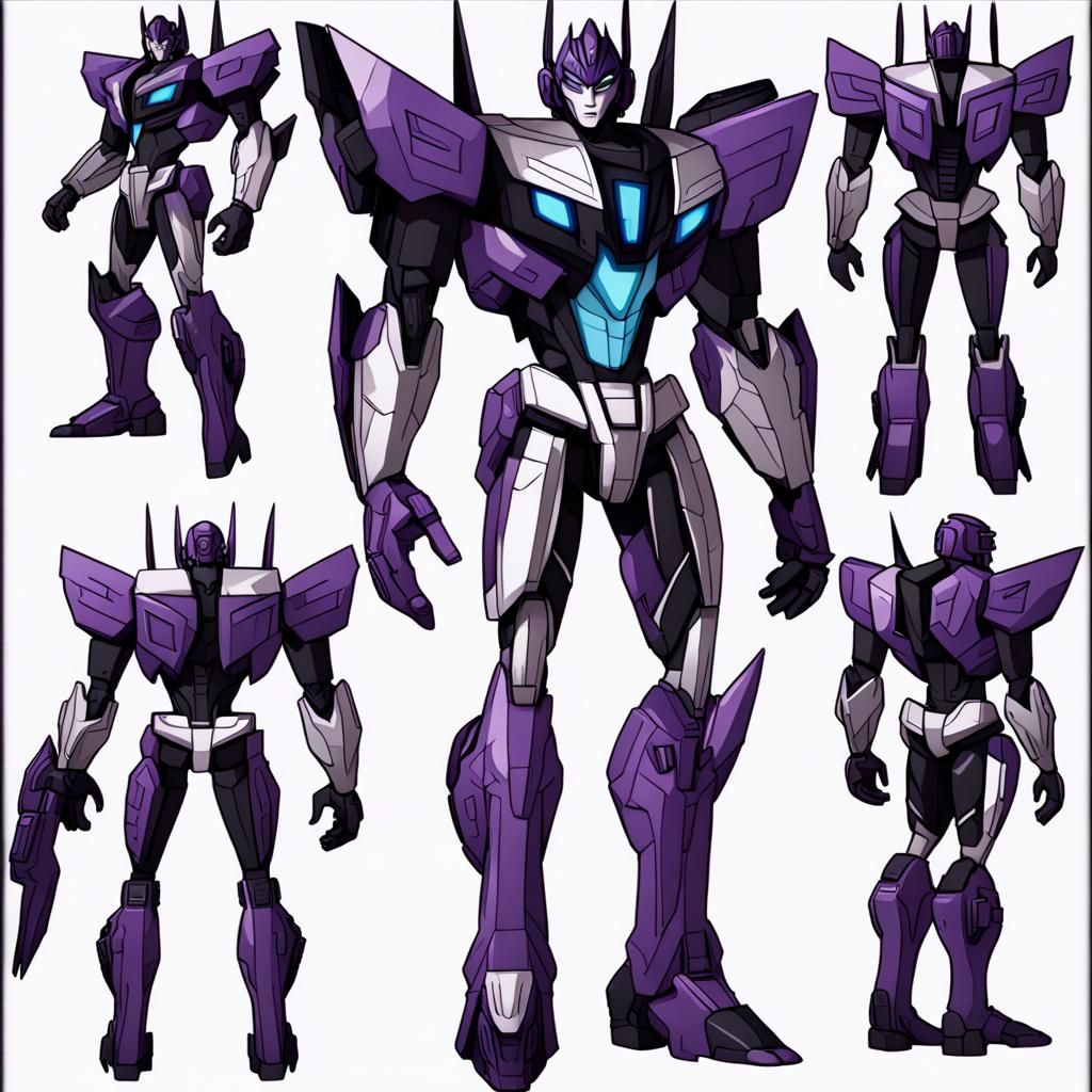 Decepticon Cybertronian Stealth Bomber in Transformers Prime...