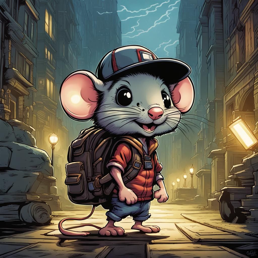 Mouse in the city