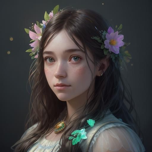 Enchanted Jar: Fantasy Flowers and Lights