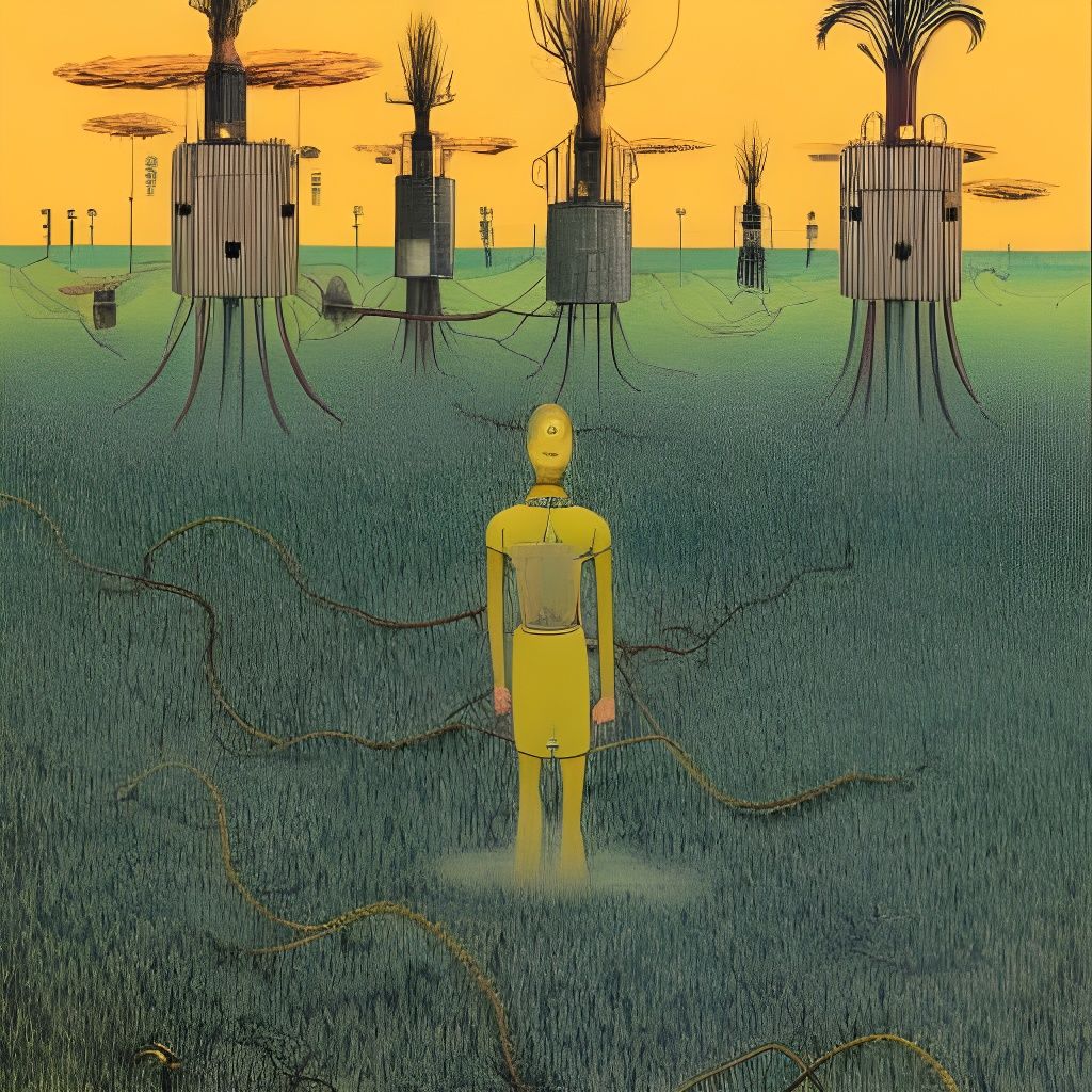 Dystopian Toxic Plains: A Sci-Fi Fairytale