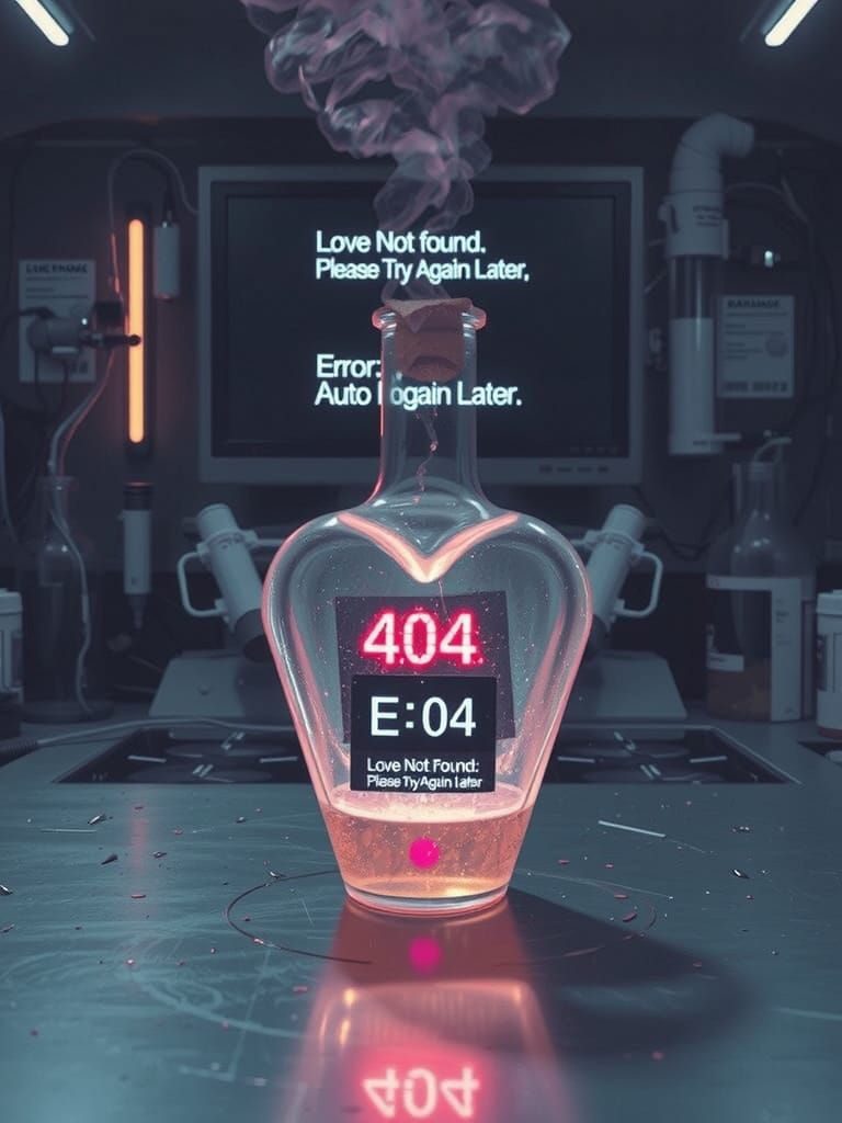 Love Potion No. 404
"Love not found. Please try again later.