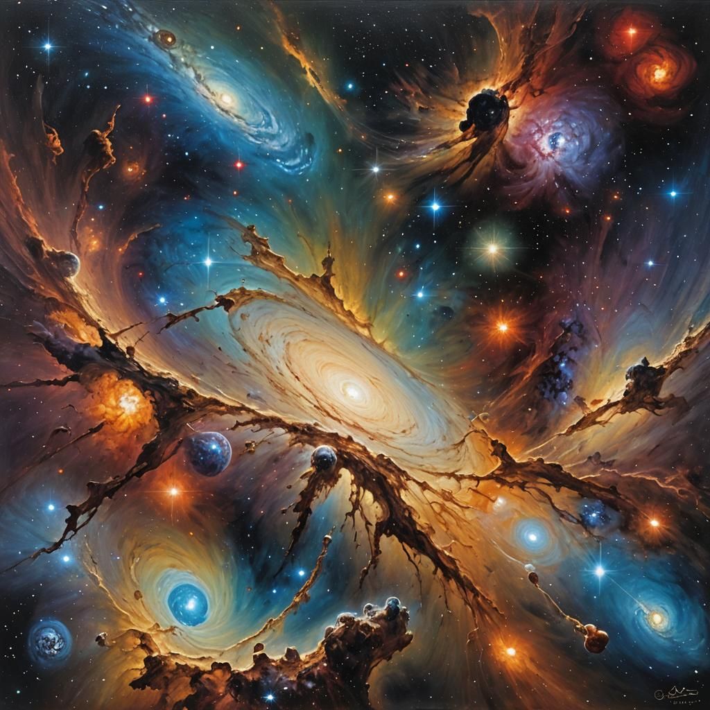 Galaxies in the Visible Universe: An Oil Painting