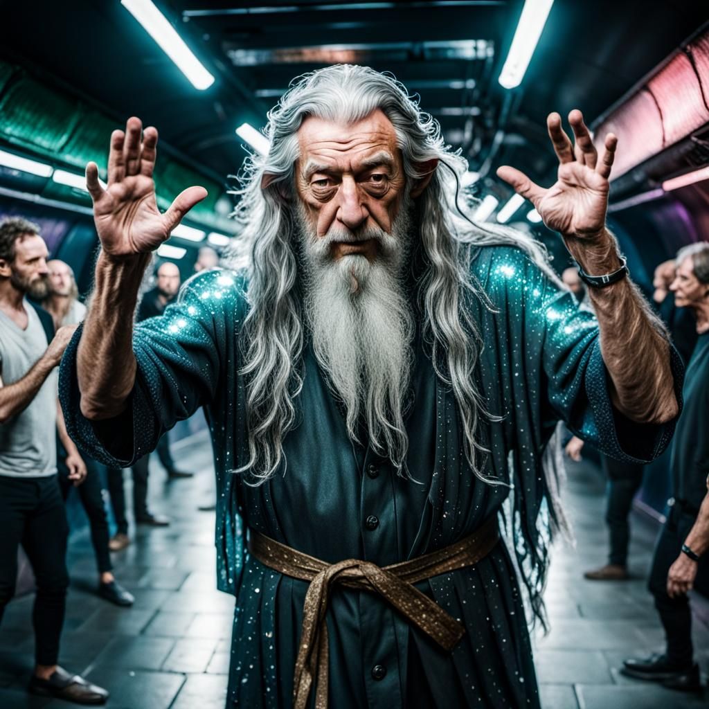 Gandalf's Rave Adventure in Berlin's Underground
