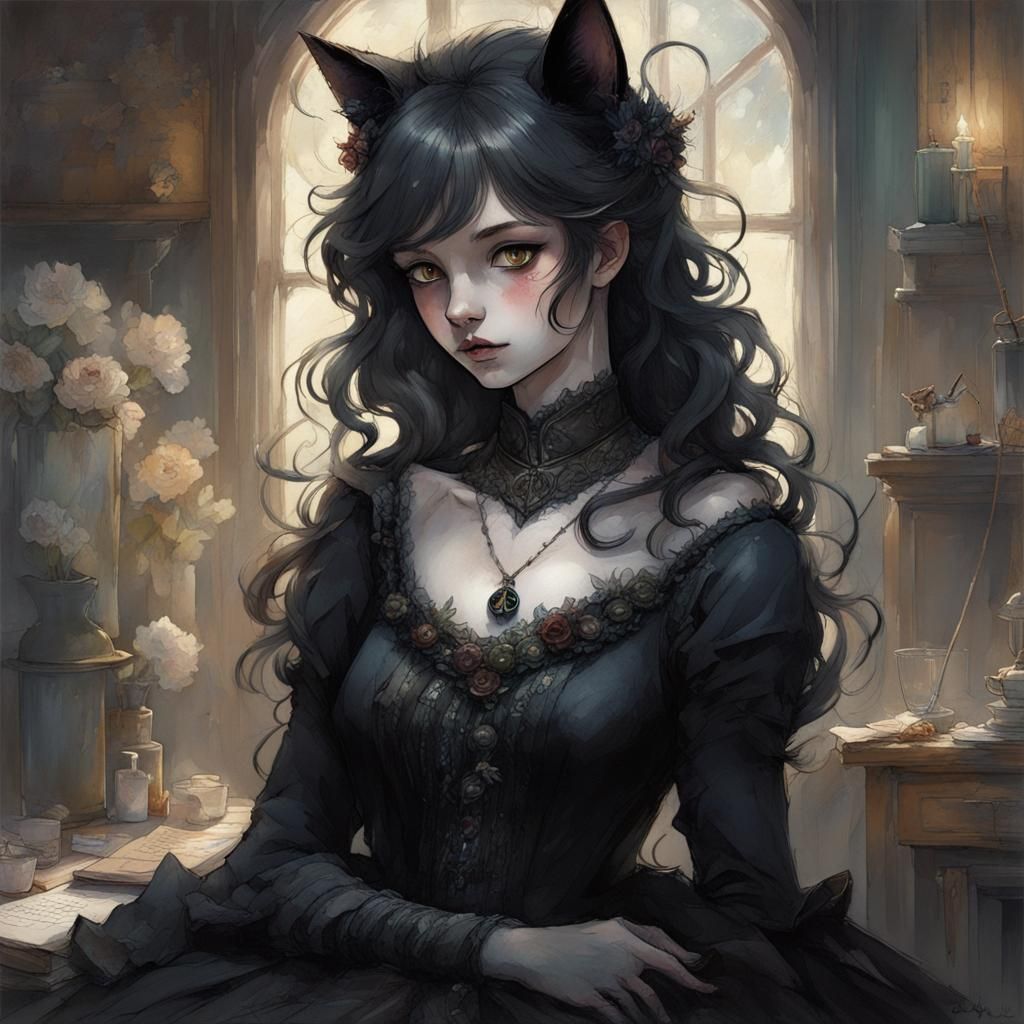 Gothic Catgirl