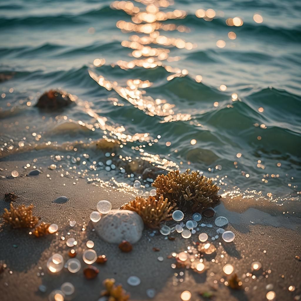Professional Sea Photography with Bokeh Effect