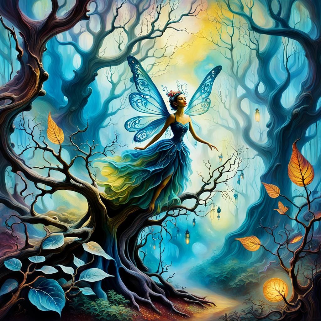 n the darkness, a spark of motion ignites, A swift slash thr...