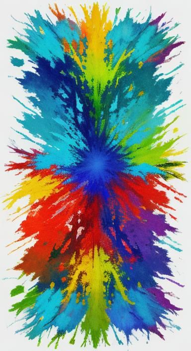 Abstract Biology in Complementary Colors