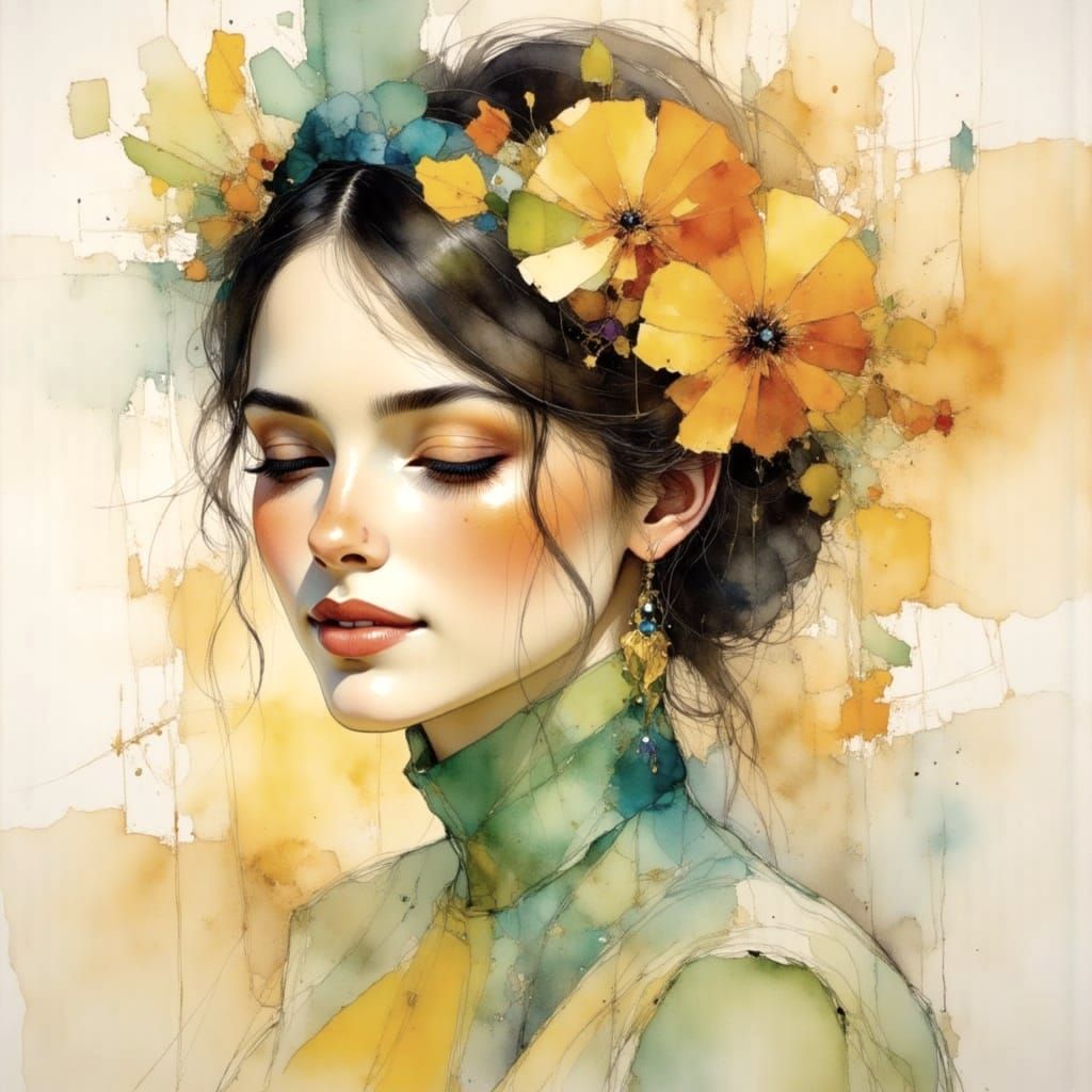 Ethereal Cosmic Landscape in Pastel Hues