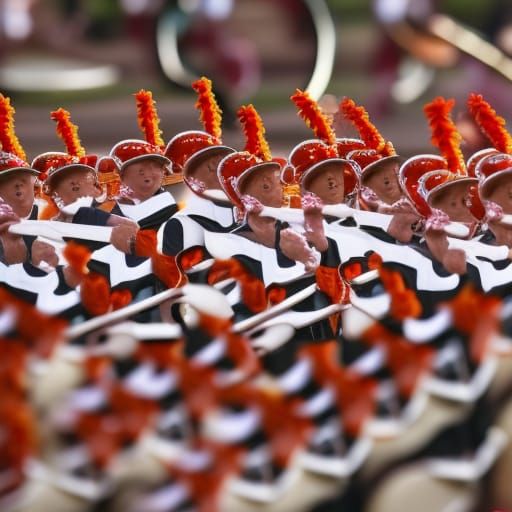 marching band of bacon
