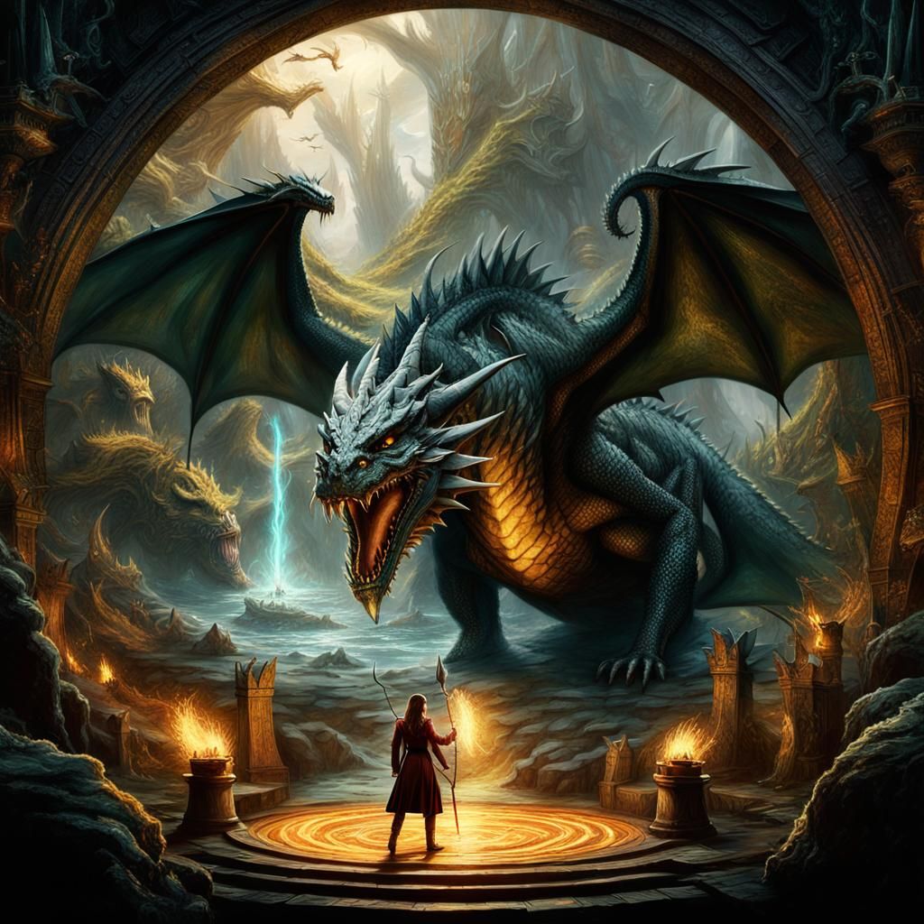 Dragon Lair: Katniss Everdeen and the Ring of Power