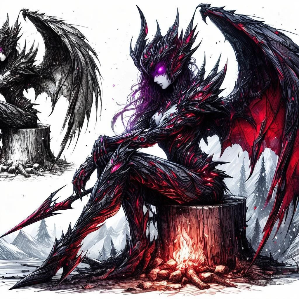 Skarri: character sketch