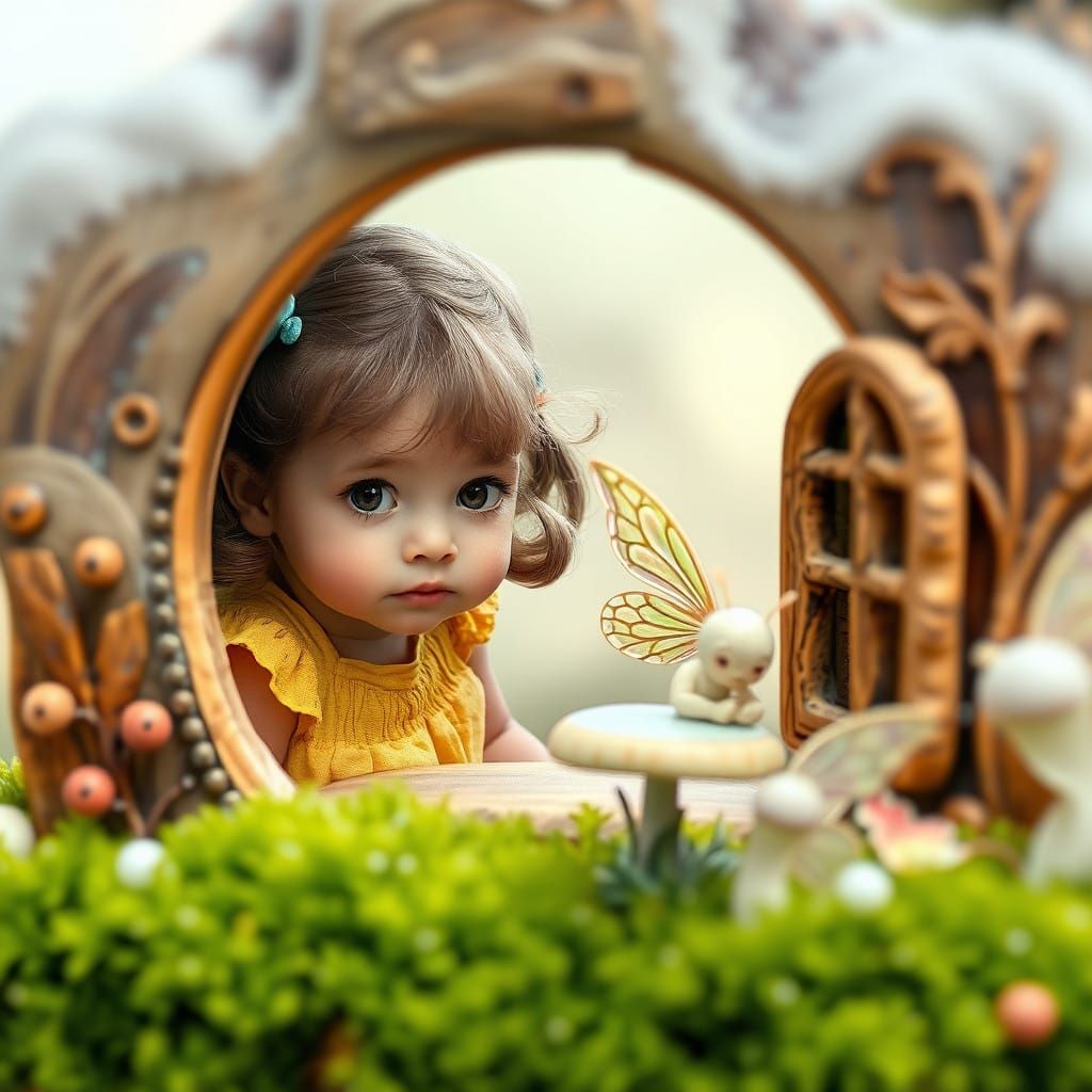 Fascinated Five-Year-Old Discovers Secret Fairy Realm