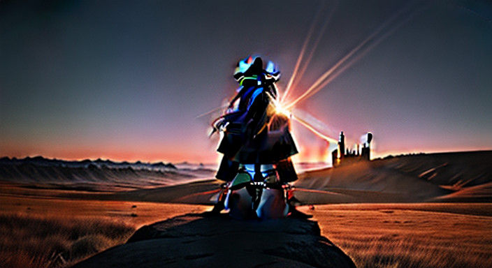 Epic Fantasy Goddess Ignites Dark Magic in Gritty, Film Noir...