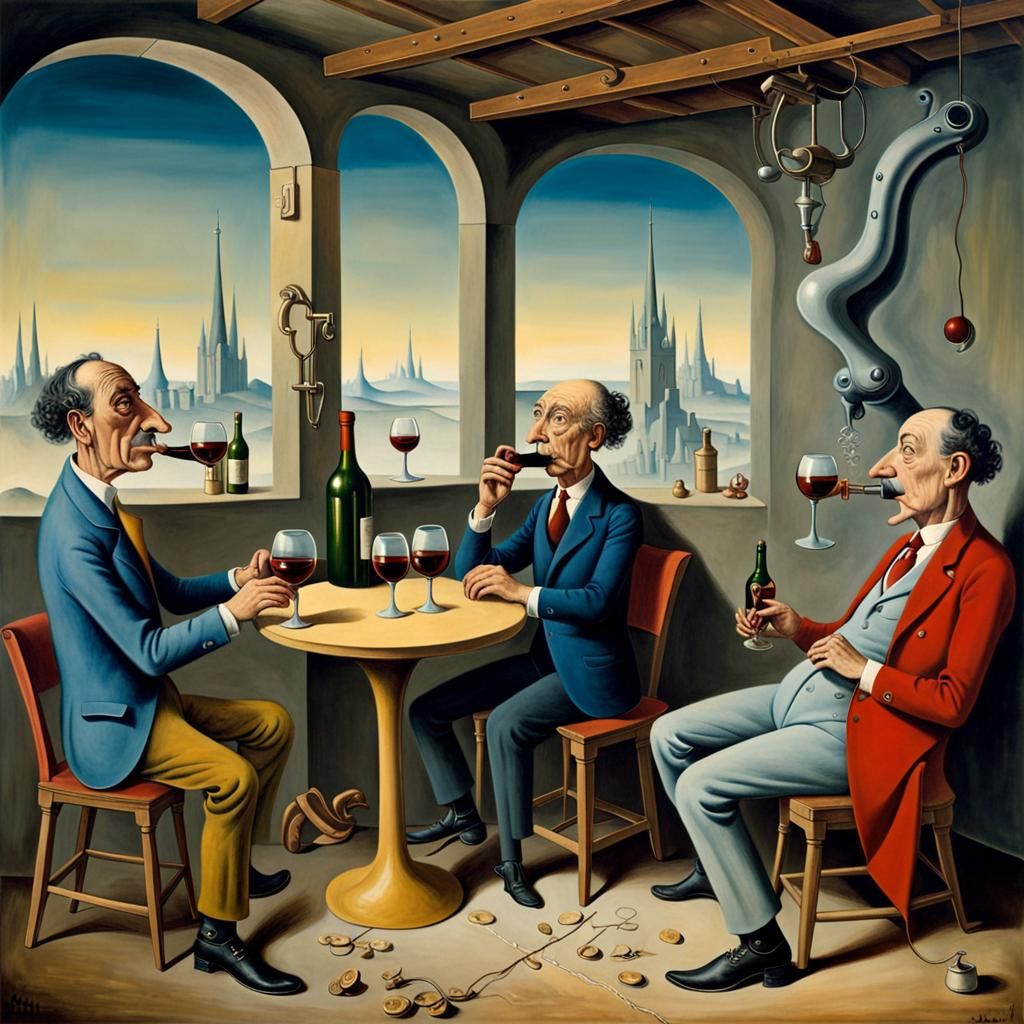 Surrealist Painting: Cultural Stereotypes in a Dreamscape