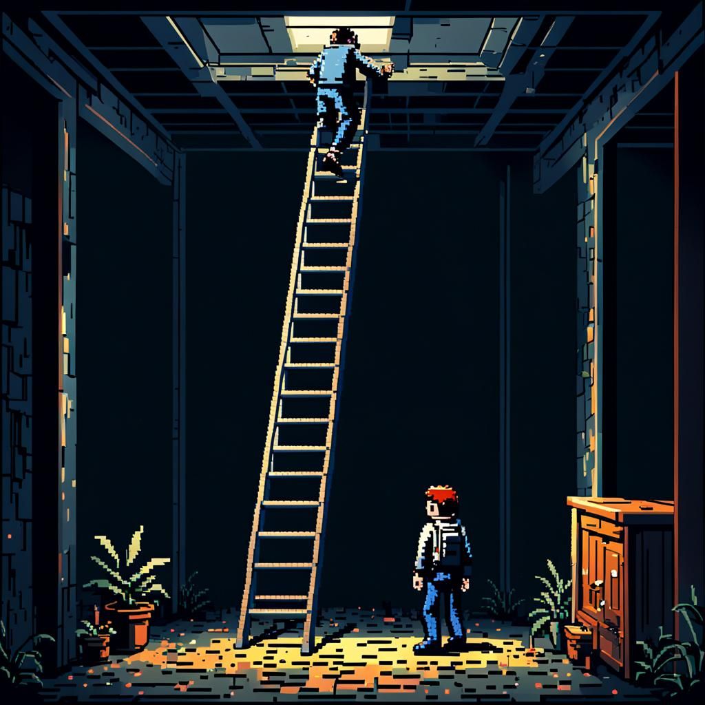 Pixel Art: Friday the 13th Superstition