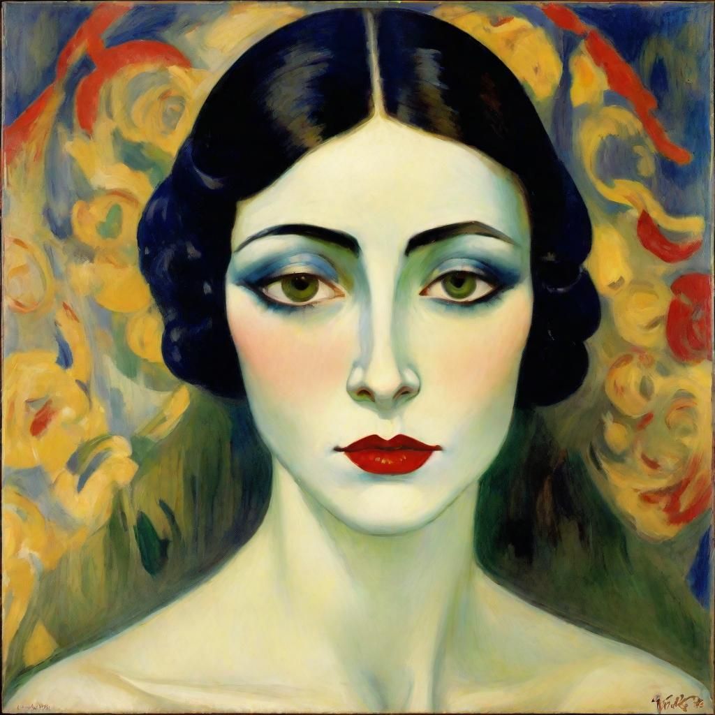 Vampires of Ancient Times: Art Nouveau Portrait