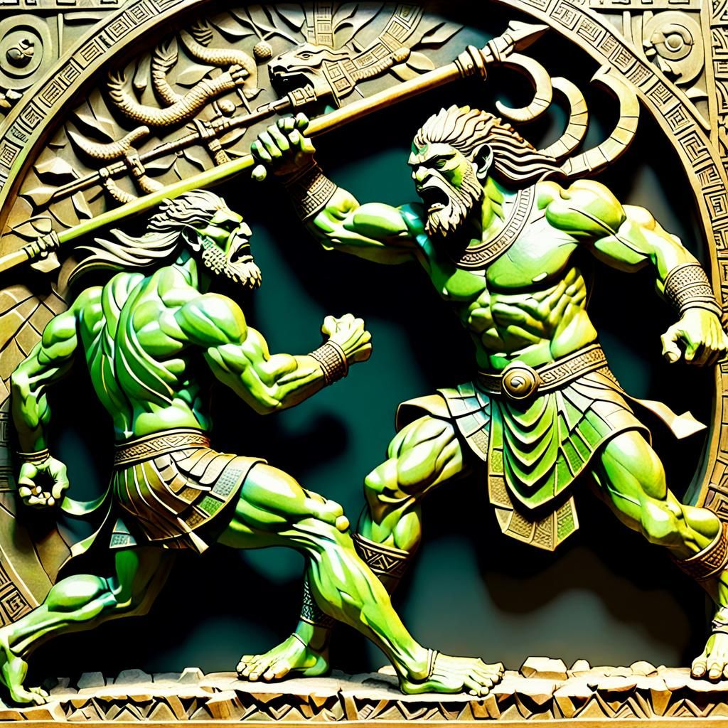 Gilgamesh Encounters Humbaba