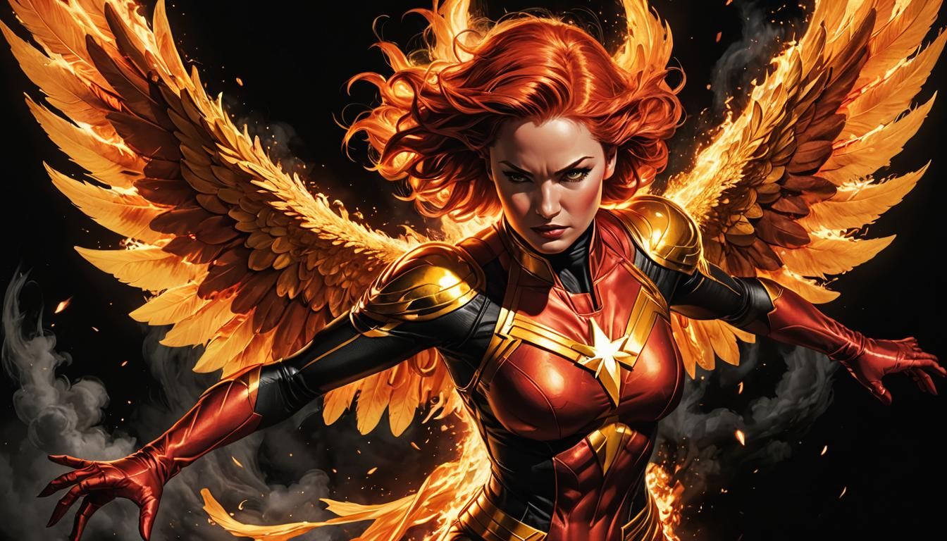 Marvel's Phoenix Displays Power in Classic Form