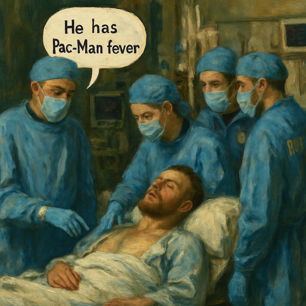 Emergency Room Scene: Pac-Man Fever Diagnosis