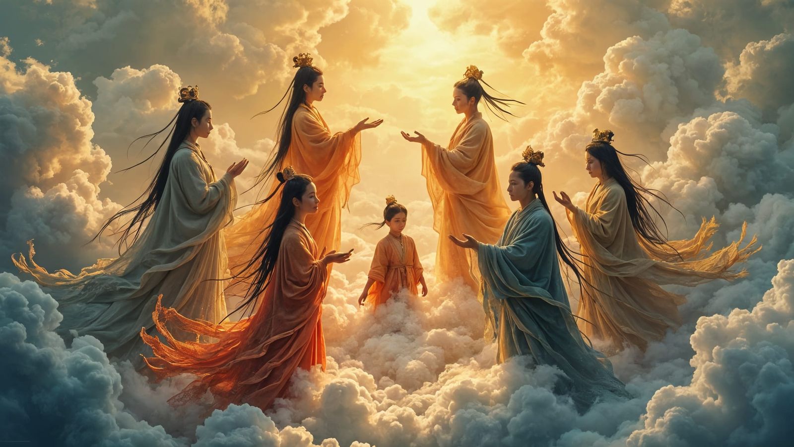 The Investiture of the Gods: AI Interpretation