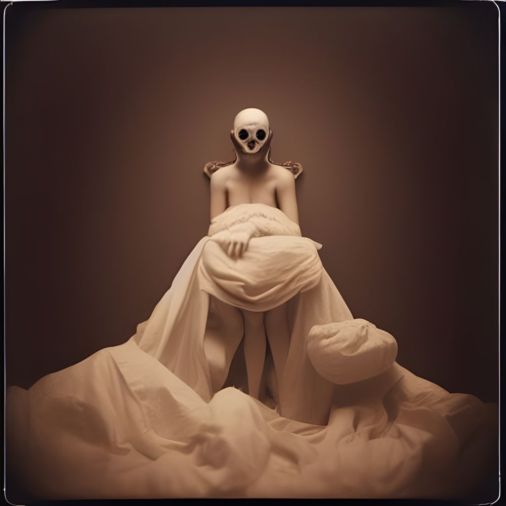 Surreal Daguerreotype Photograph with Dynamic Lighting