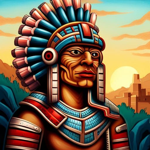 Strong Man Huitzilopochtli