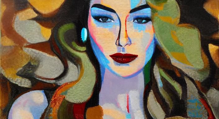 Simple Image of a Woman