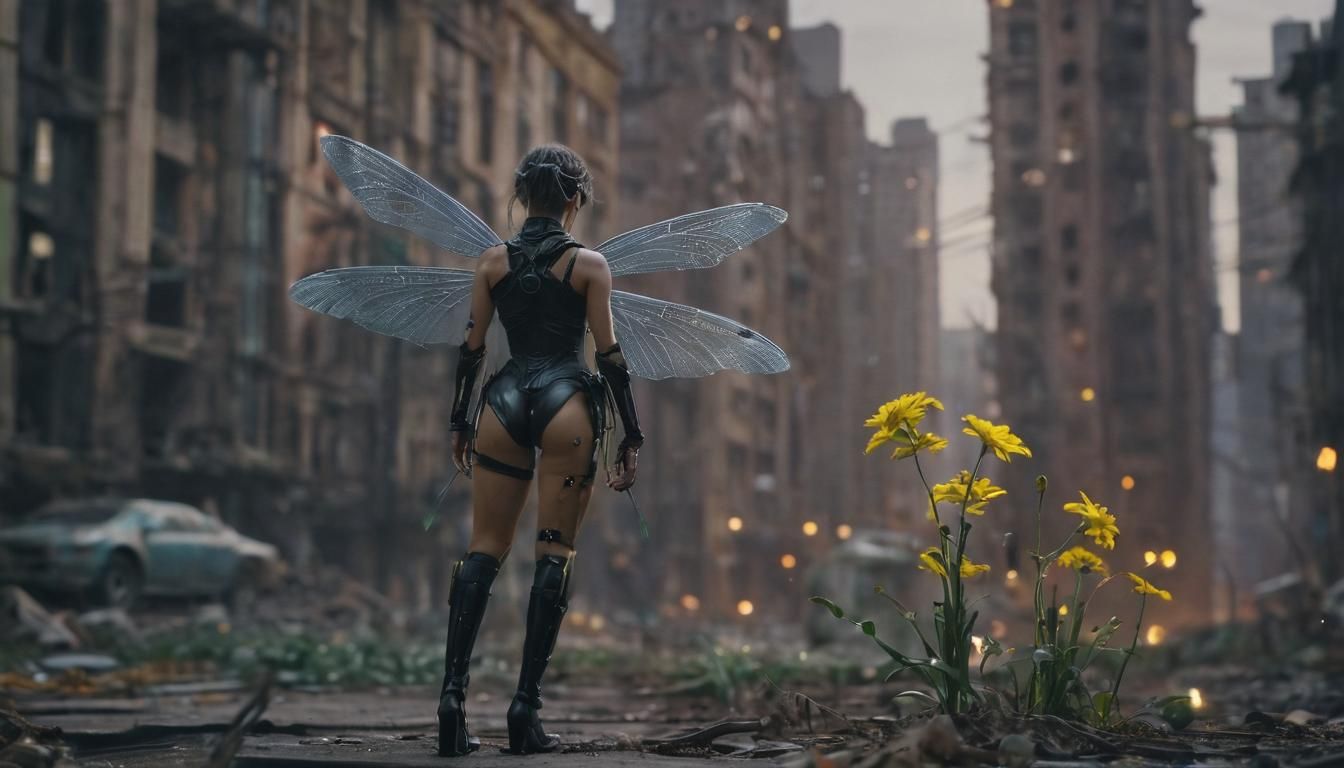 A fairy in a postapo world, v2