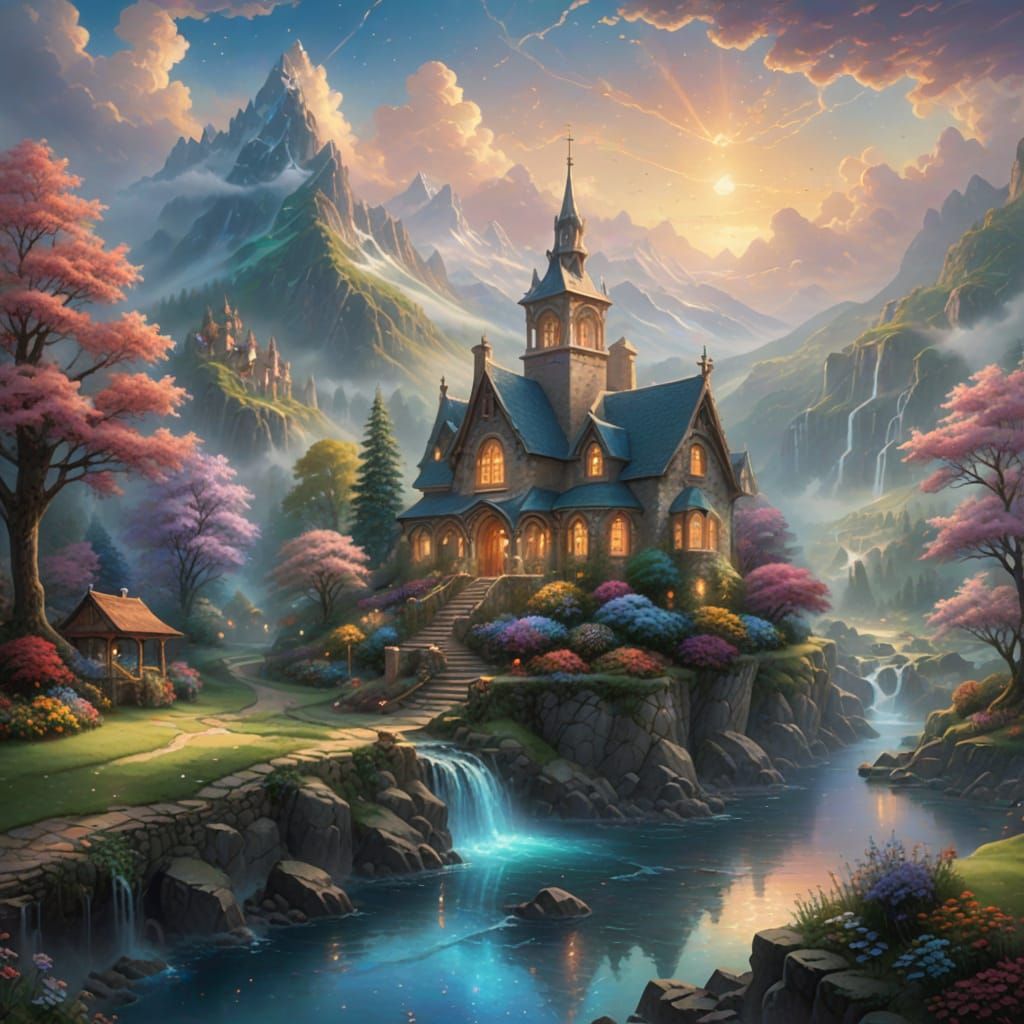 Ethereal Fantasy: The Lord God Among Creations