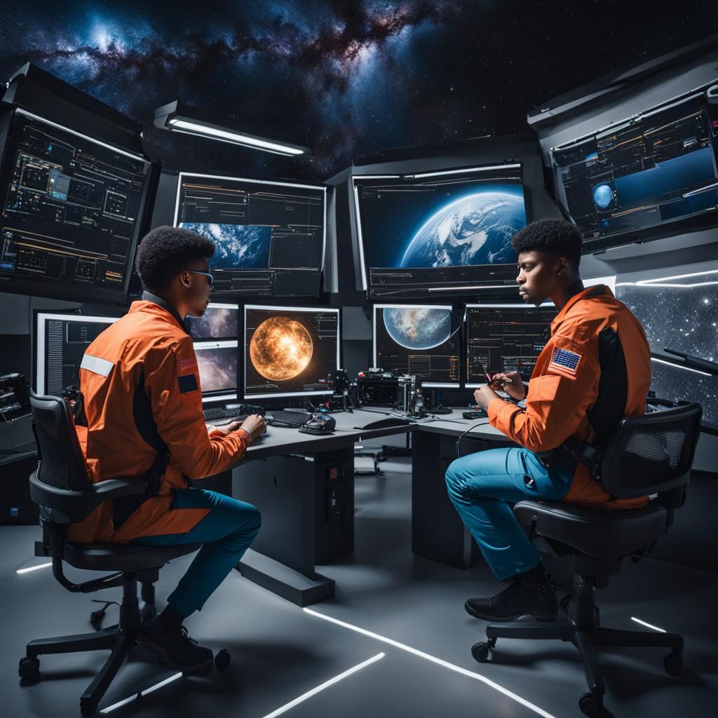 Students Control Space Equipment from Earth Lab