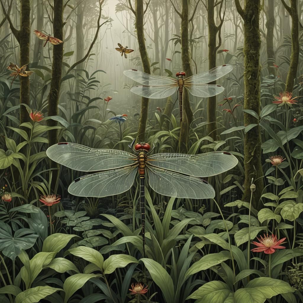 FOREST DRAGONFLIES 48