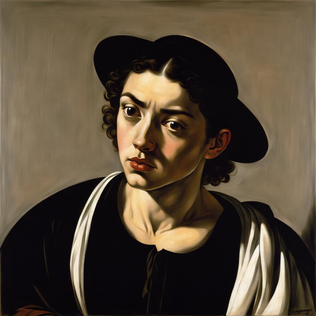 Dramatic Renaissance Painting with Tenebrism