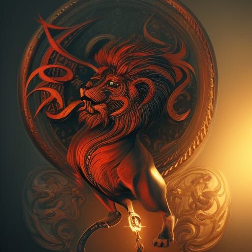 Rampant Spirit Lion