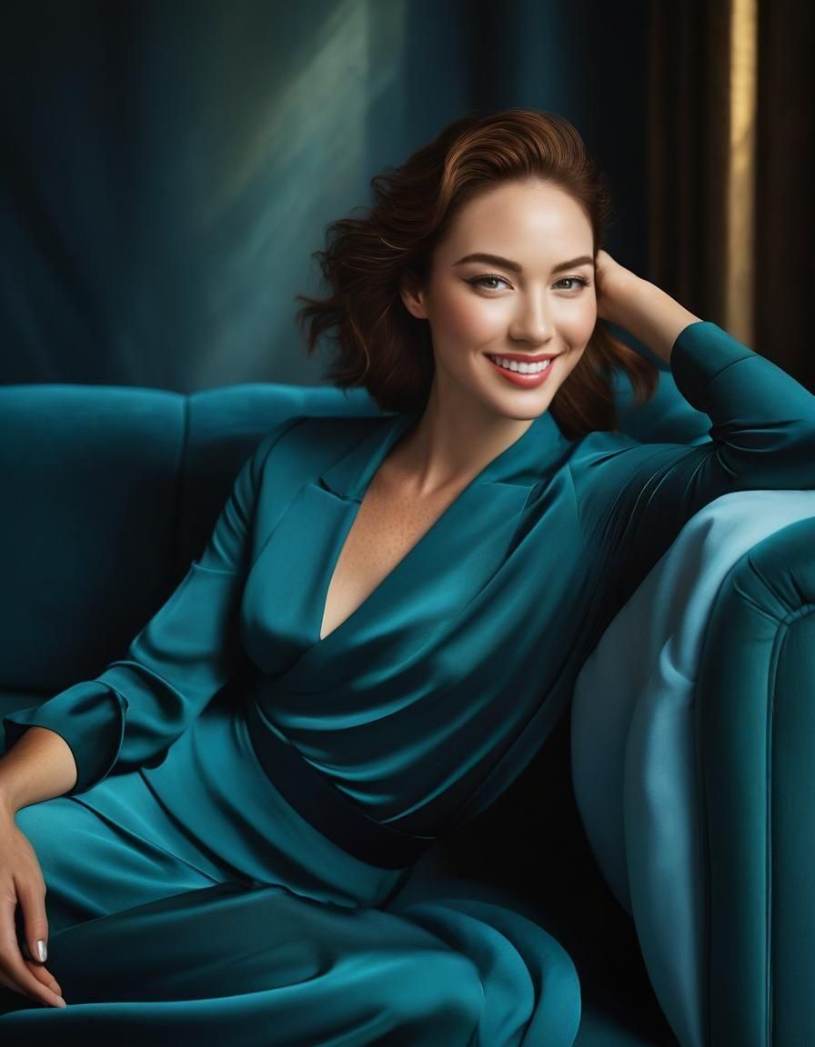 Enhanced Portrait: Subtle Facial Detail Adjustments