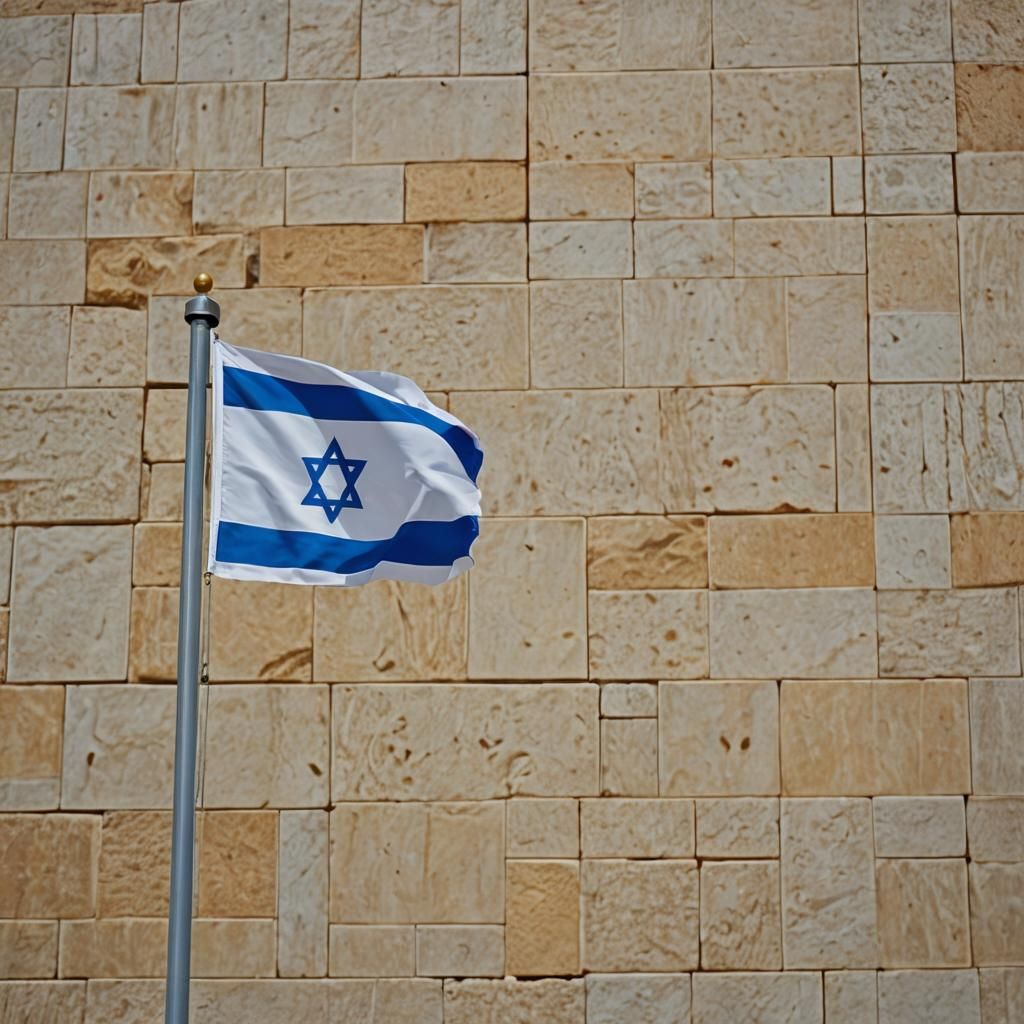 The Flag of Israel: Professional Photography