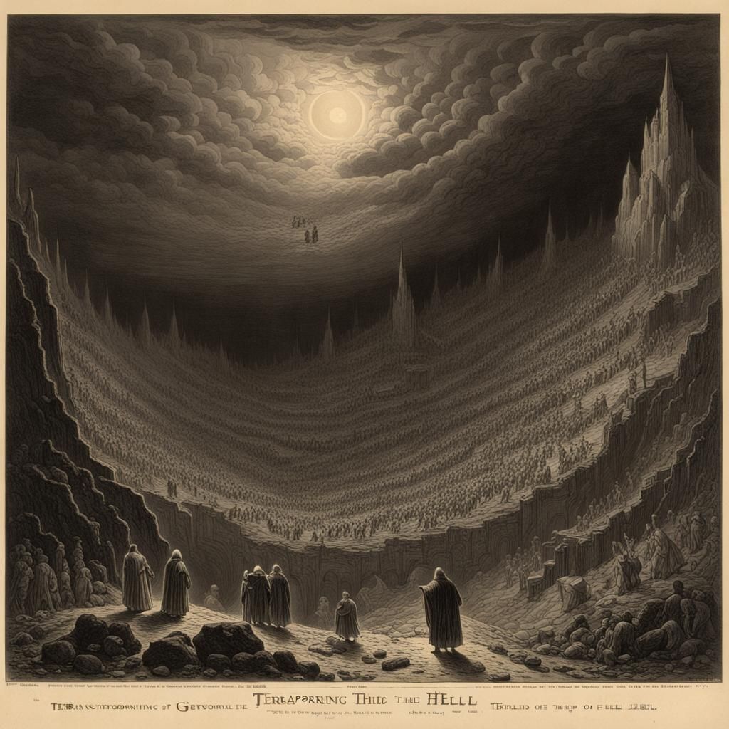 Infernal Terraforming in Gothic Horror Style