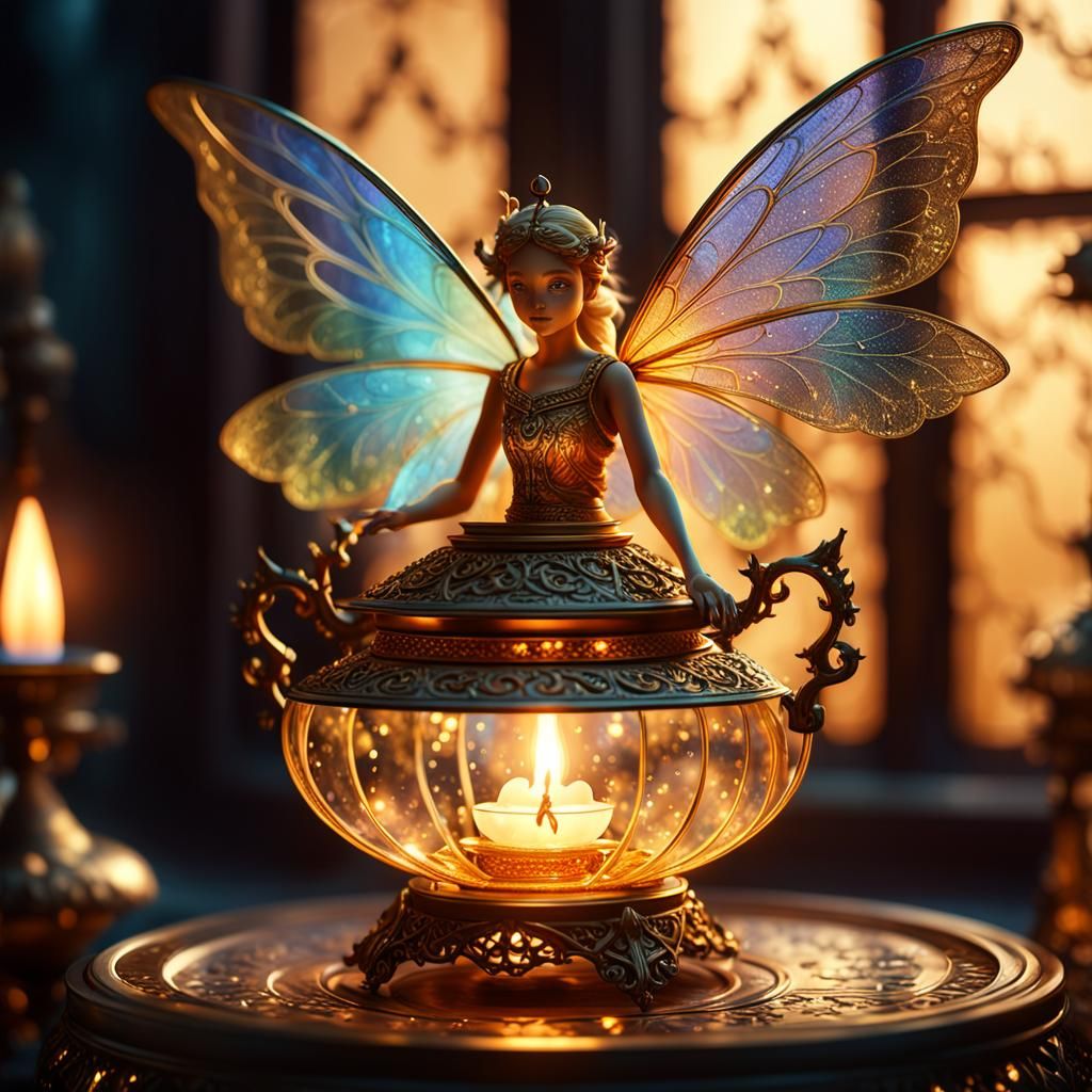 Fairy in Lamp: Retro Fantasy in Unreal Engine