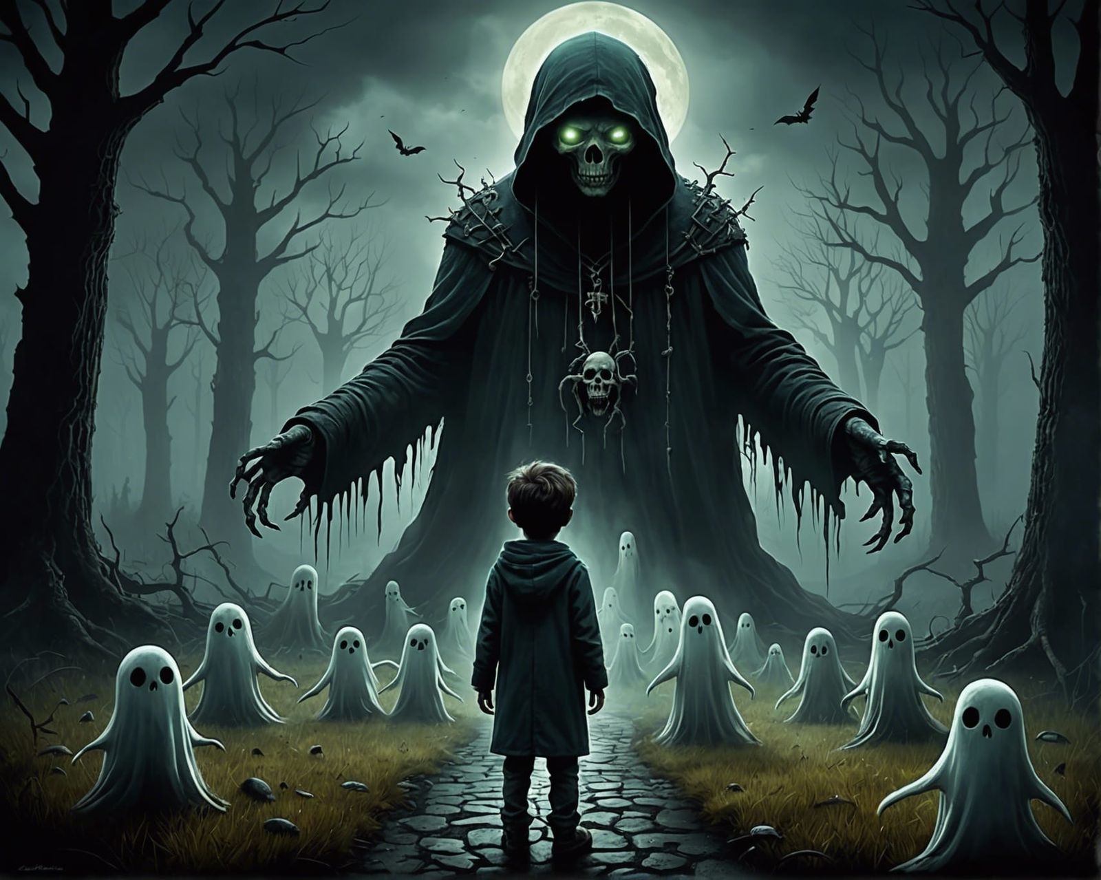 Eerie Ghosts Haunt an Innocent Boy